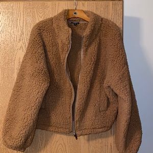 Express Sherpa coat medium